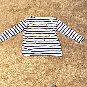 Jcrew 3/4 sleeve shirt.